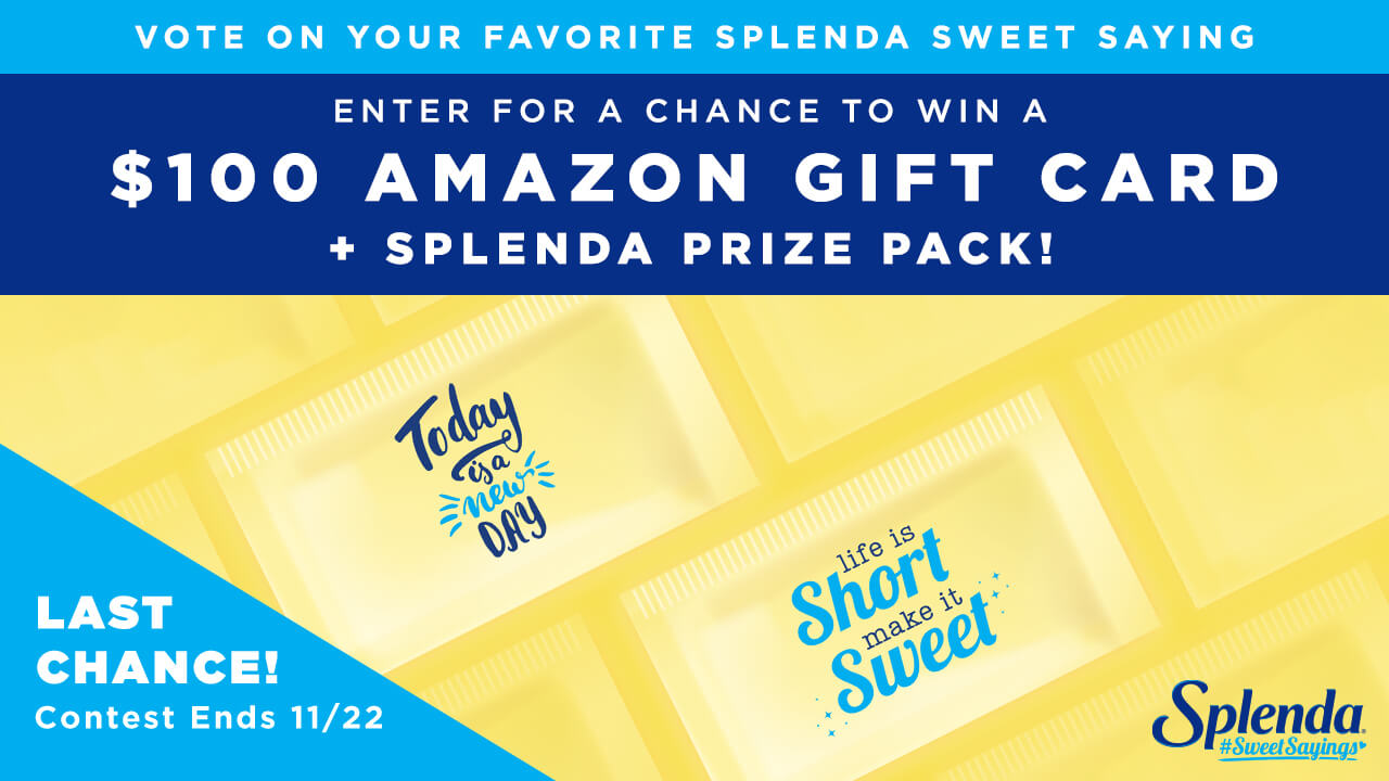 Vote for a chance to win $100 Amazon gift card.
