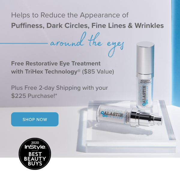 Helps to Reduce the Appearance of Puffiness, Dark Circles, Fine Lines & Wrinkles 
