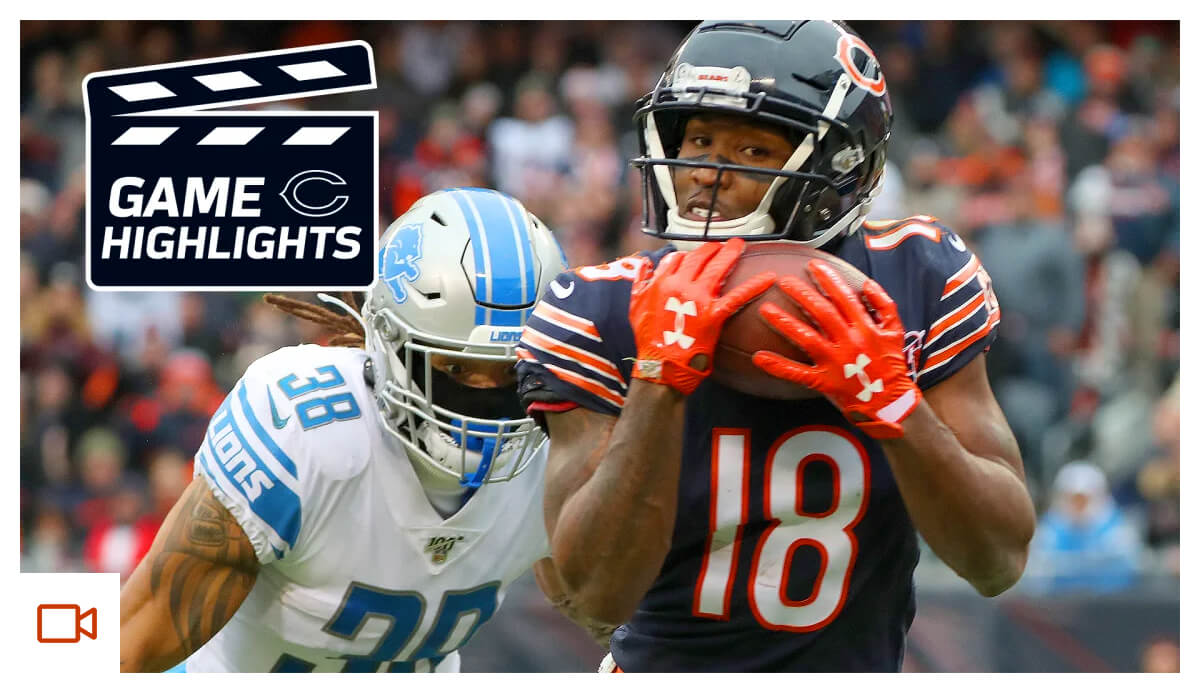 Highlights: Bears vs. Lions