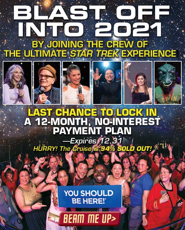 Don't Miss Star Trek: The Cruise in 2022!