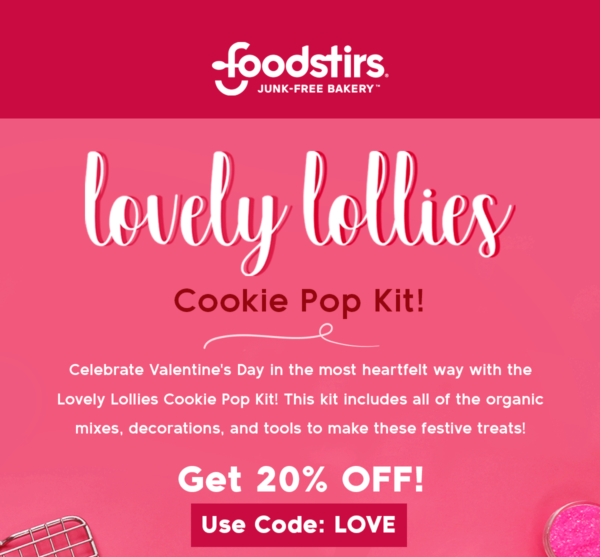 Lovely Lollies Cookie Kit