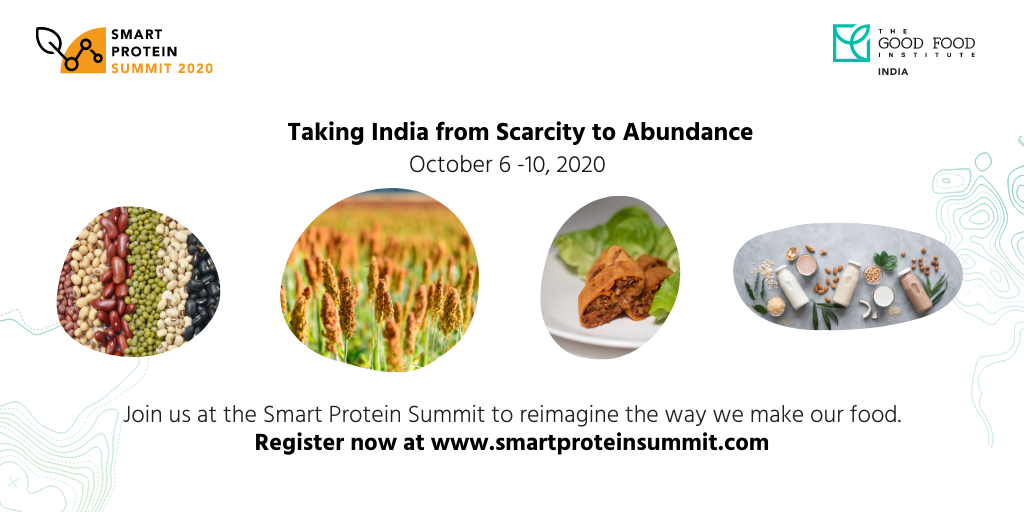 RSVP NOW: GFI India Smart Protein Summit Oct 6-10 2020