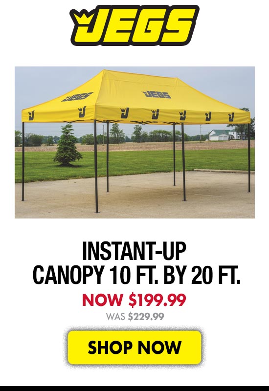 Instant-Up Canopy 10 ft. by 20 ft. - Now $199.99 Was $229.99