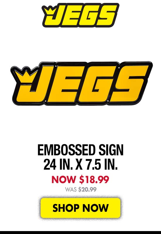 Embossed Sign - 24 in. x 7.5 in. - Now $18.99 Was $20.99