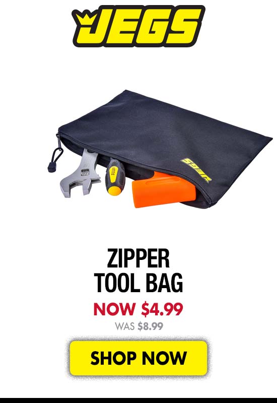 Zipper Tool Bag - Now $4.99 Was $8.99