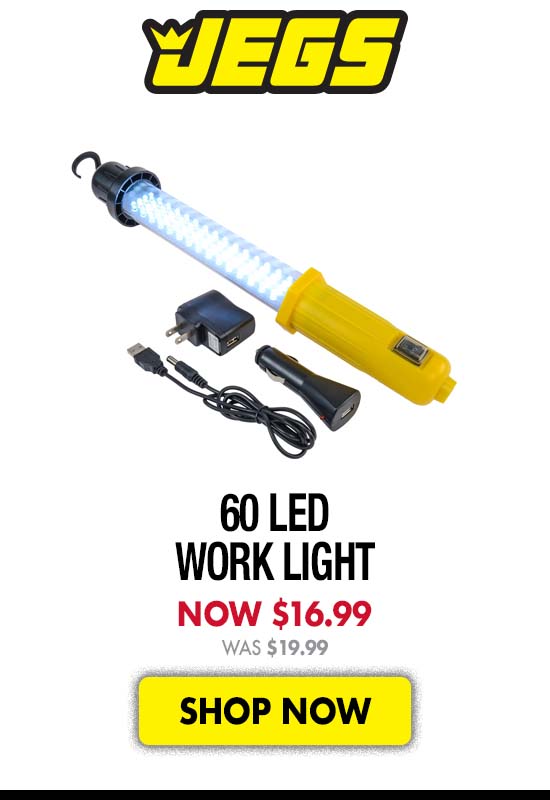 60 LED Work Light - Now $16.99 Was $19.99