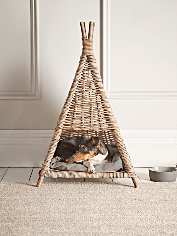 Rattan Pet Tipi