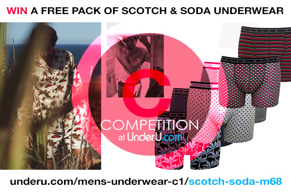 Win a SCOTCH & SODA underwear multipack
