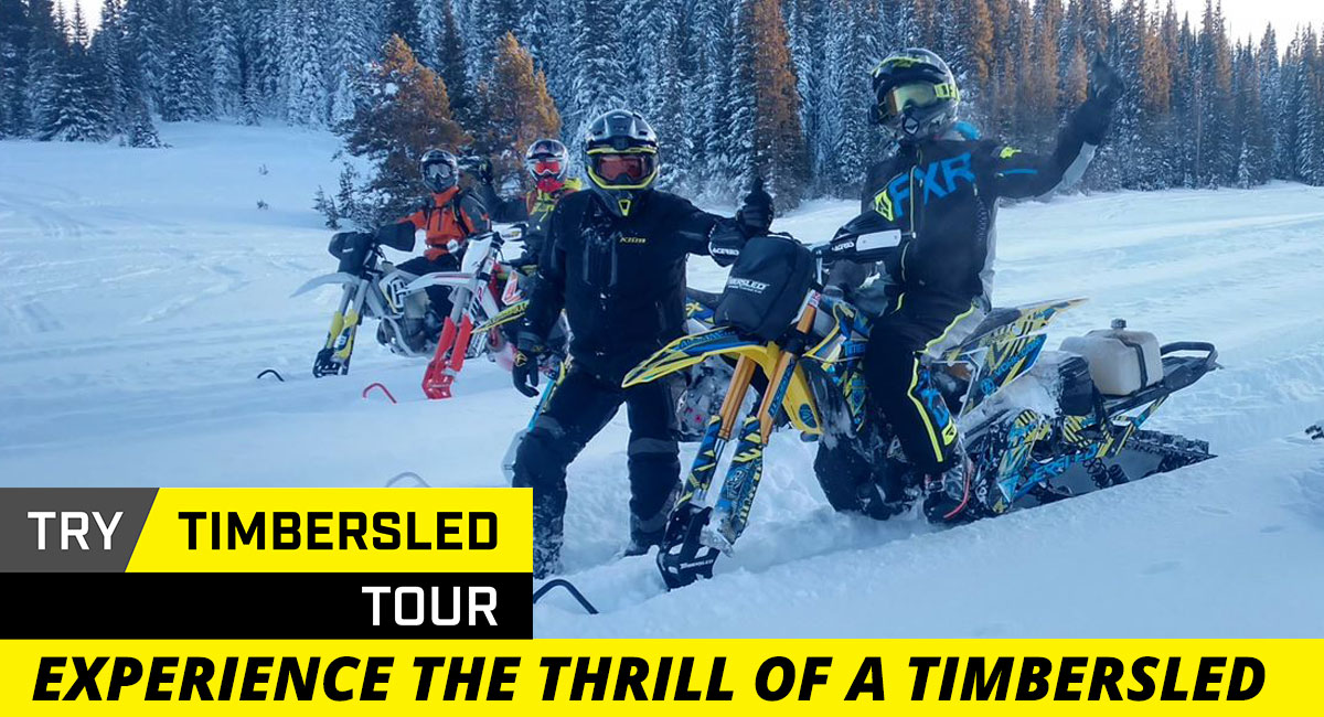 Try Timbersled Tour - Experience the thrill of a Timbersled.