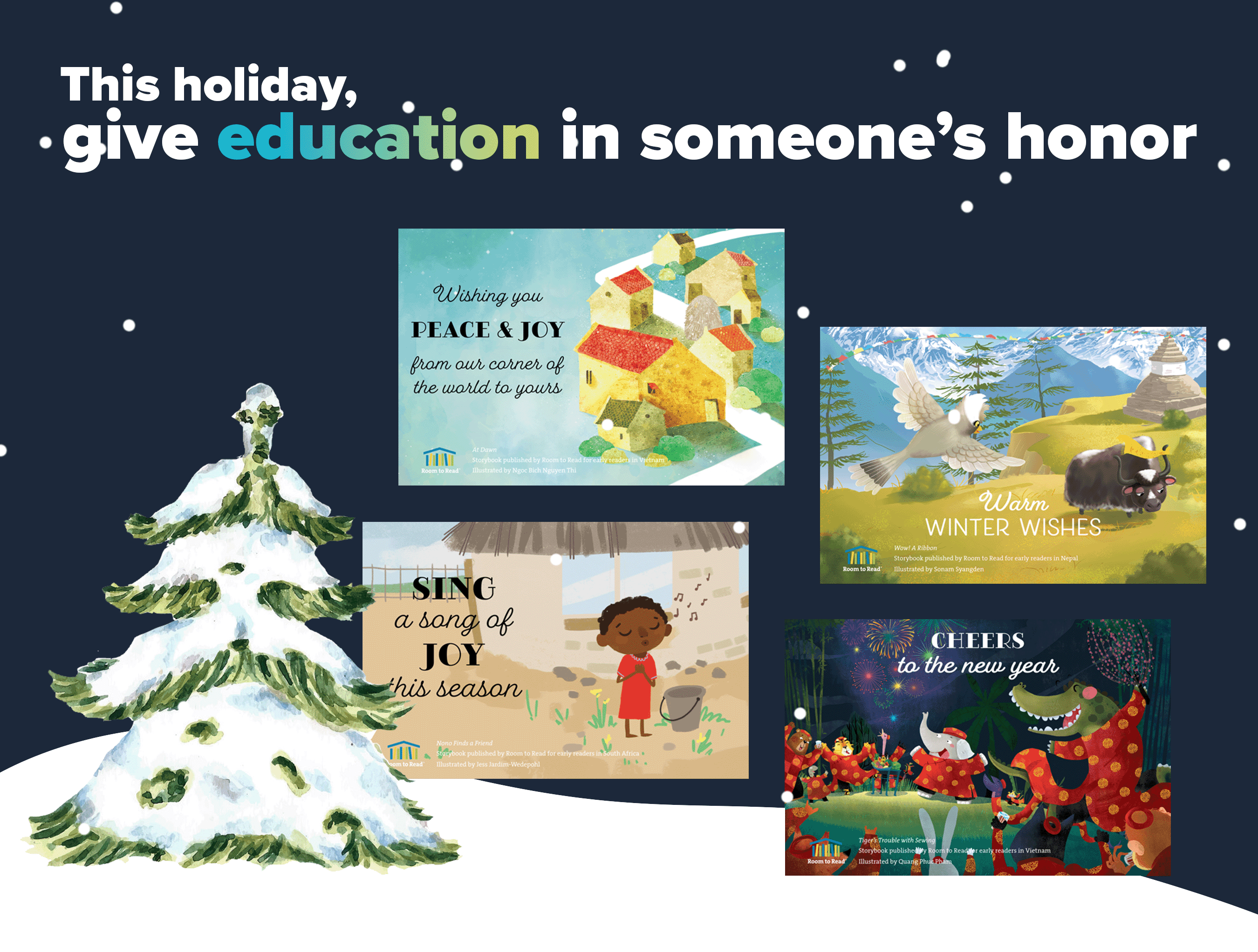 This holiday, give education in someone's honor.