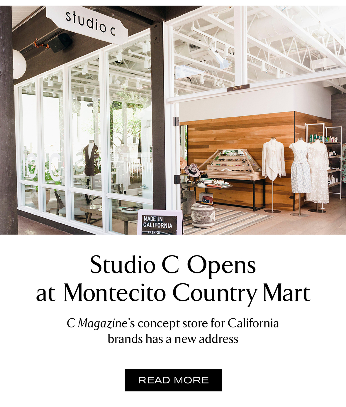 Studio C Opens at Montecito Country Mart