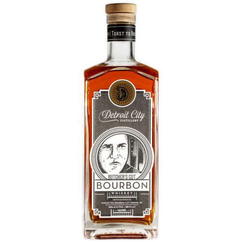 (Woods Private Barrel) Detroit City Distillery Butcher''s Cut Barrel Proof Single Barrel Bourbon Whiskey, Michigan, USA (750ml)