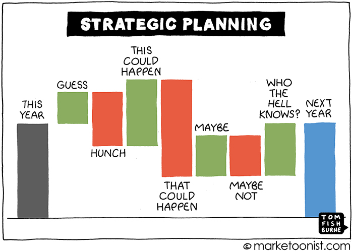 Strategic Planning cartoon