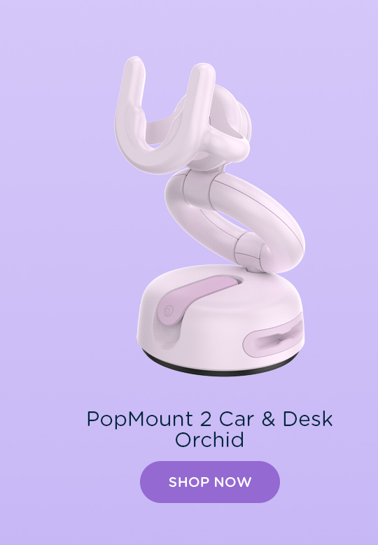 Shop PopMount 2 Car & Desk Orchid