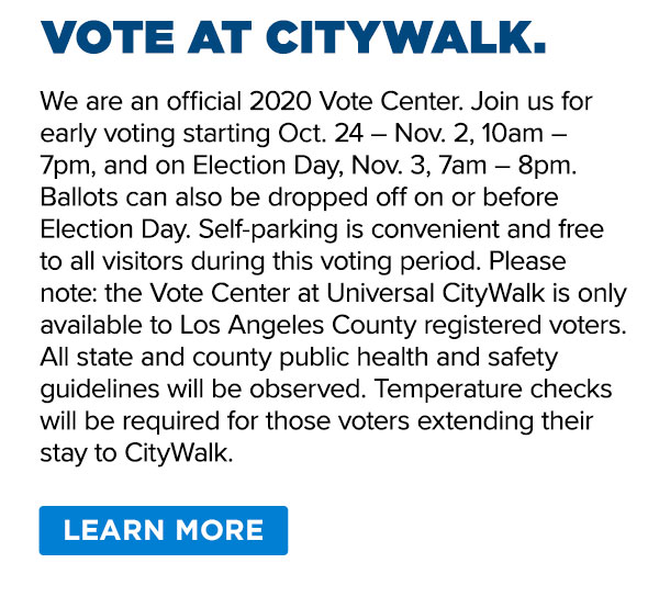 Vote at CityWalk