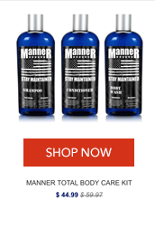 Manner Total Body Hair Kit