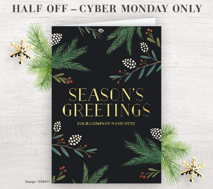 Half Off - Cyber Monday Only!