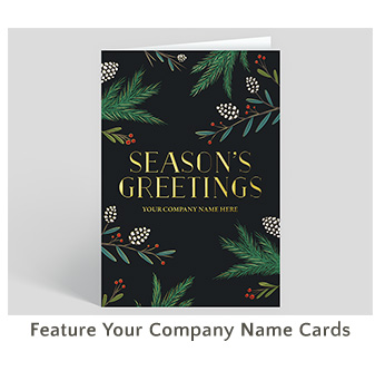 Feature Your Company Name Cards