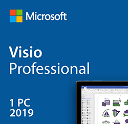 Microsoft Visio Professional 2019 for Windows PC