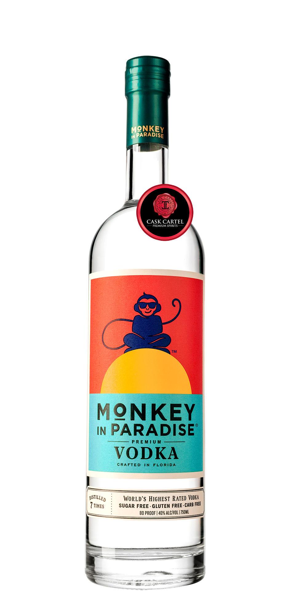 Monkey in Paradise Vodka Collection at CaskCartel.com