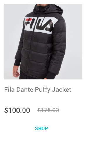Fila Dante Puffy Jacket