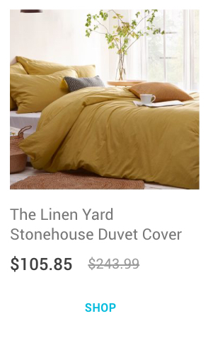 The Linen Yard Stonehouse Duvet Cover Set