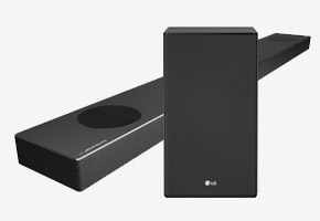 LG Black 5.1.2 Channel High Res Audio Sound Bar