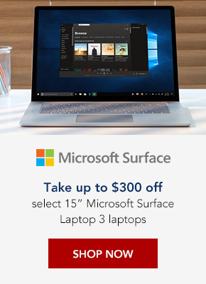 Take up to $300 off Microsoft Surface
