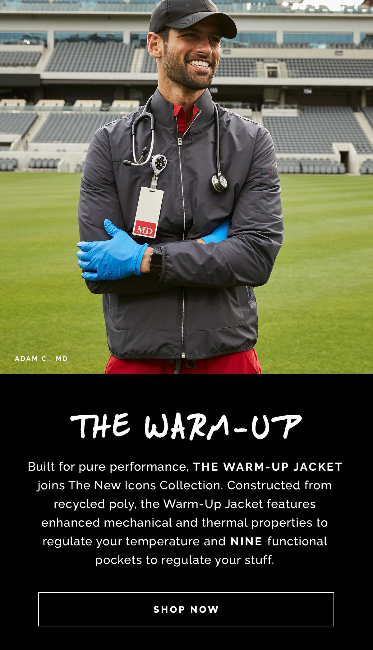 Shop The Warm-Up Jacket!