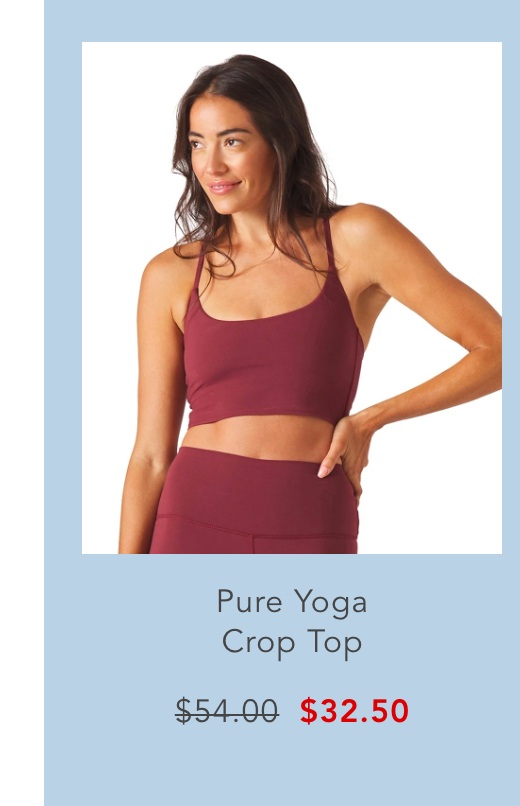 Pure Yoga Crop Top