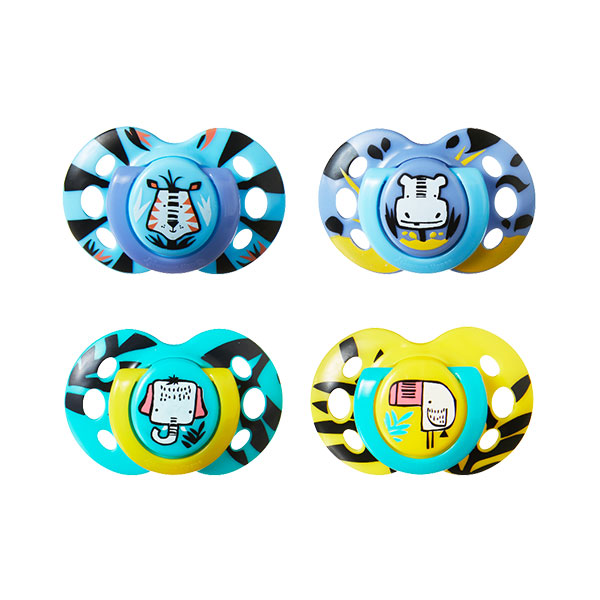 Fun Style Pacifier (6-18 months) 4pk    Was $10.99?  Now: $6.59*