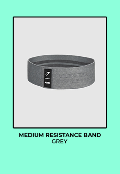 Medium Resistance Band Grey.