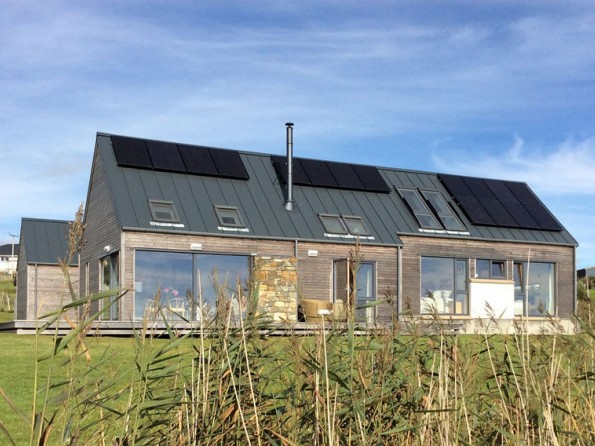 Luxurious longhouse in the Outer Hebrides