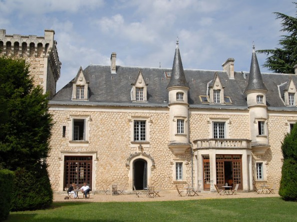 Chic chateau in rural France
