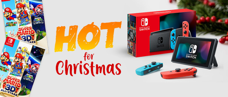 Grab a Nintendo Switch for Christmas!
