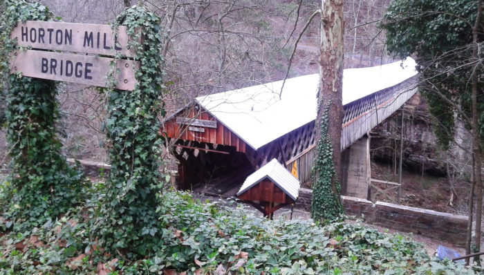 The Tallest, Most Impressive Covered Bridge In Alabama Can Be Found In The Town Of Oneonta