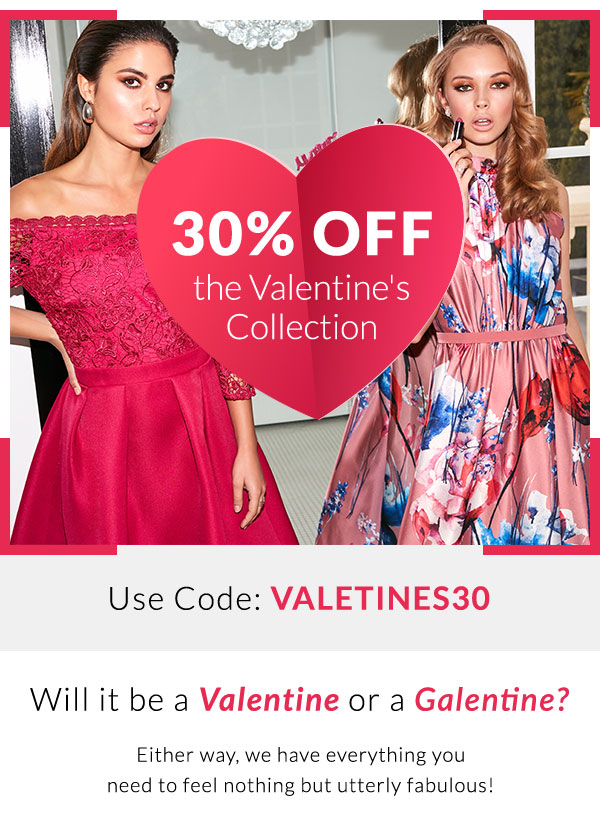 30% valentines collection