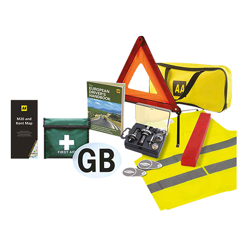 AA Essentials Euro Safety Car Kit - Only ?22.79