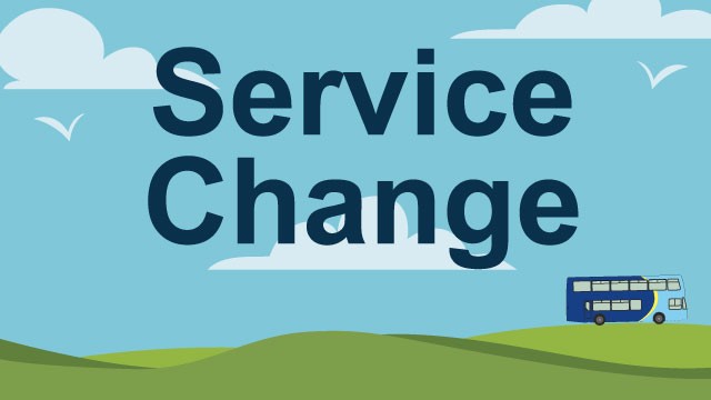 service change.