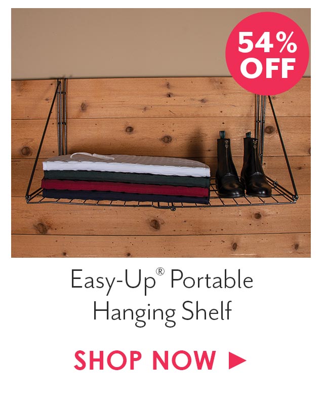 Easy-Up? Portable Hanging Shelf