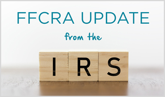 FFCRA UPDATE IRS
