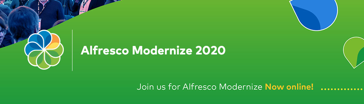 Alfresco Modernize 2020
