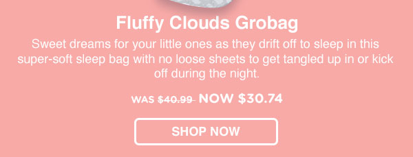 Fluffy Clouds Grobag - AAD6229 - SHOP NOW