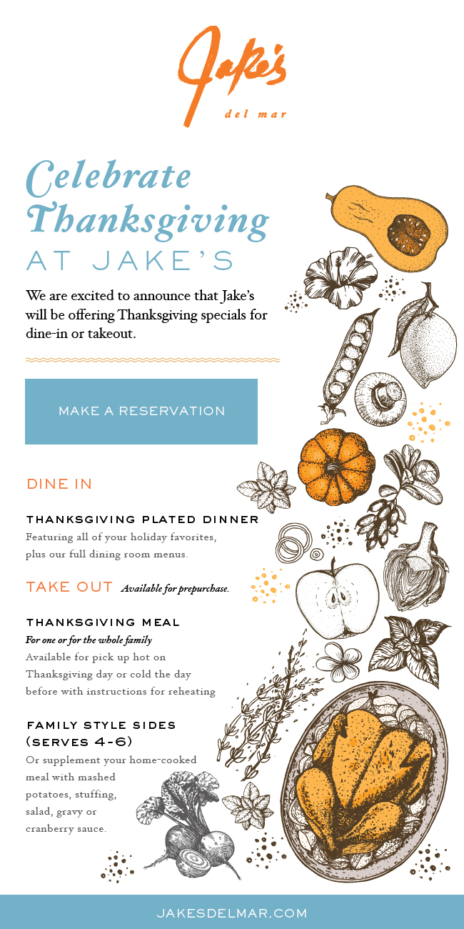 Jake''s Del Mar Thanksgiving