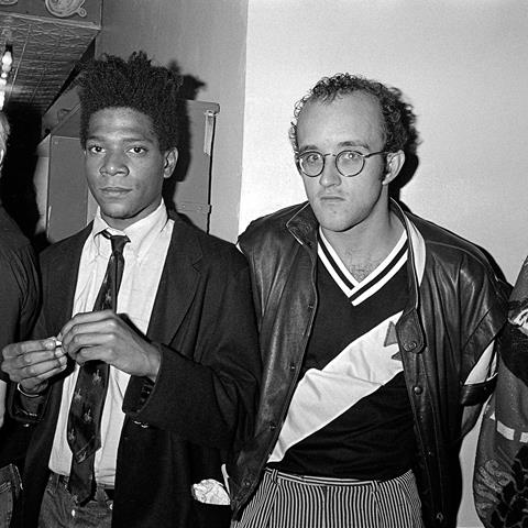 Keith Haring and Jean-Michel Basquiat