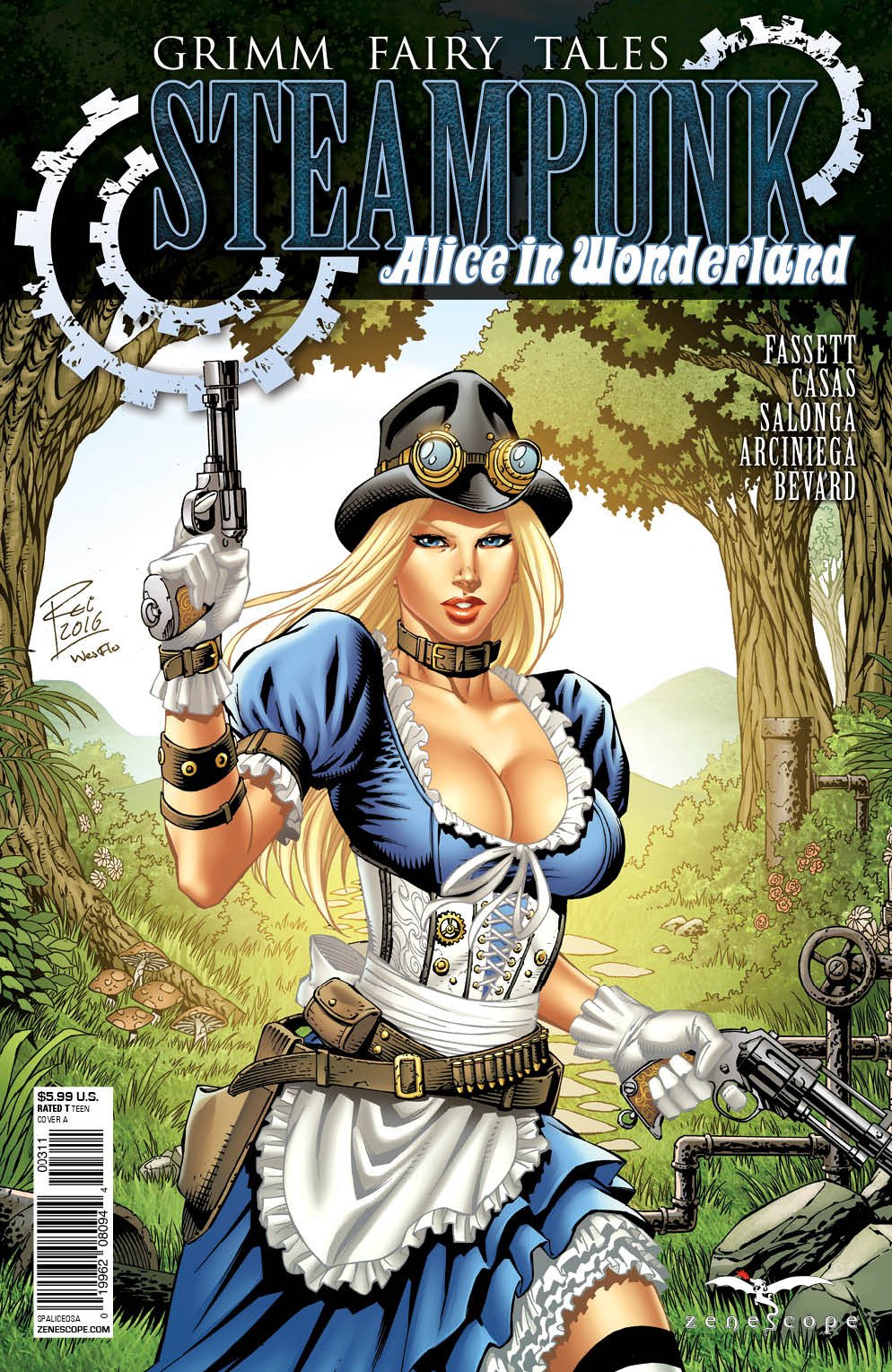 Image of Grimm Fairy Tales Steampunk: Alice In Wonderland One-Shot