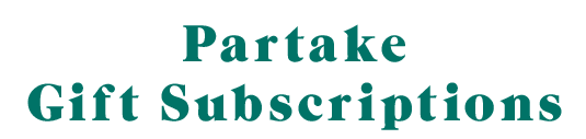 Partake gift subscriptions