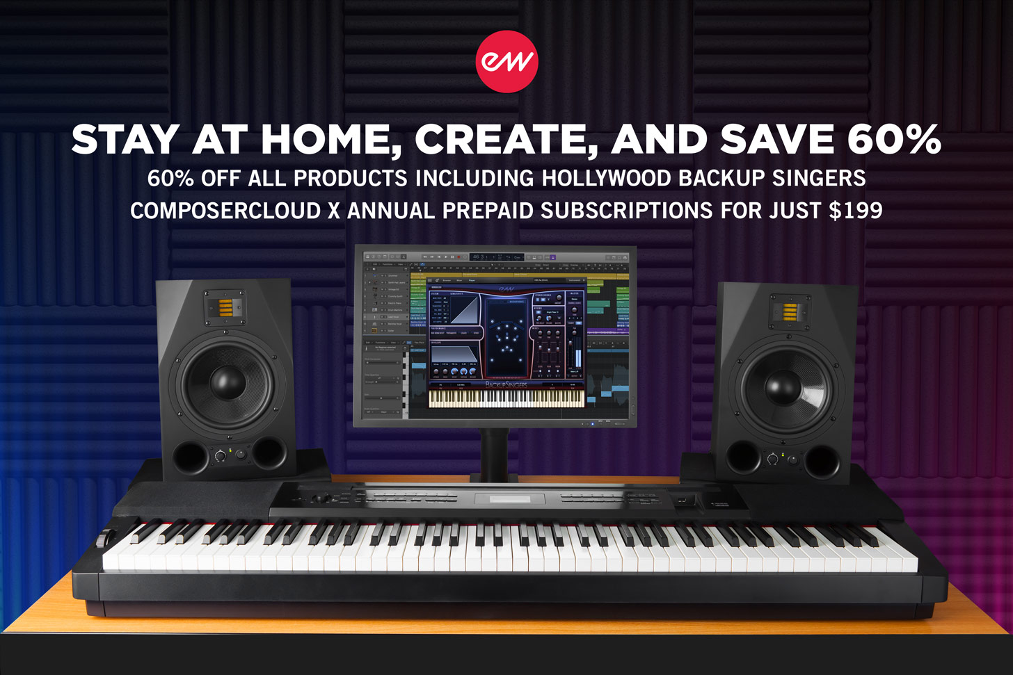 EastWest - Stay at Home, Create, and Save 60%