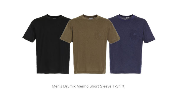 Men’s Drymix Merino Short Sleeve T-Shirt
