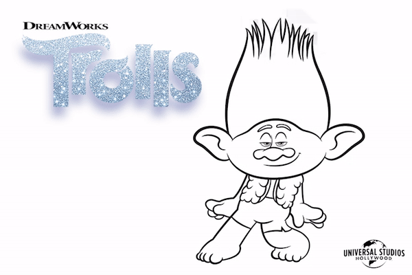 Brighten Your Day with Trolls World Tour Coloring Pages
